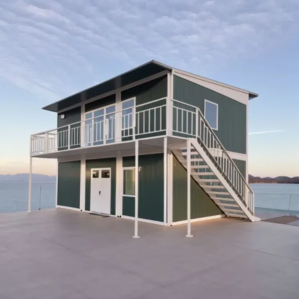 Portable Recycling Flat Pack School Prefabricated Container House – Image 2