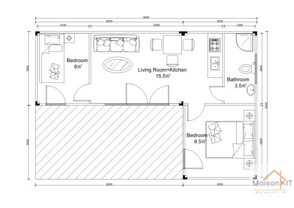 FICUS MAISONKIT 36M2