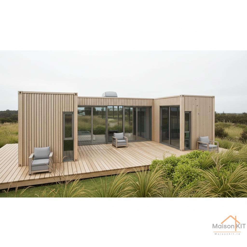 Le Badamier 53,5 m² + TERRASSES = 31,5 m²